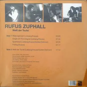 LP Rufus Zuphall: Weiß Der Teufel...