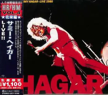 CD Sammy Hagar: Live 1980 = サミー・ヘイガー/LIVE!! LTD
