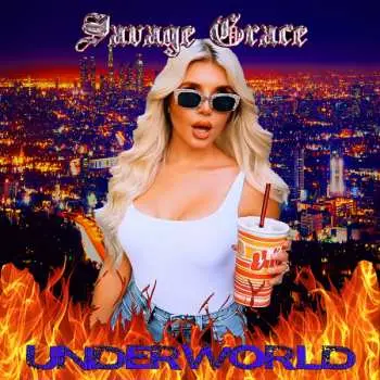 LP Savage Grace: Underworld - Red & Black Splatter Vinyl