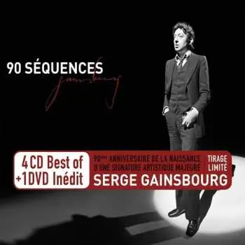 4CD/DVD Serge Gainsbourg: 90 Séquences LTD