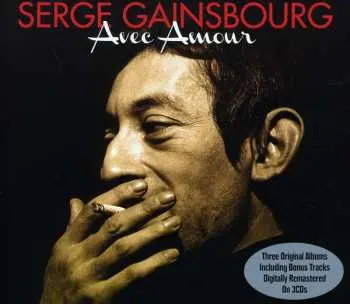 3CD Serge Gainsbourg: Avec Amour