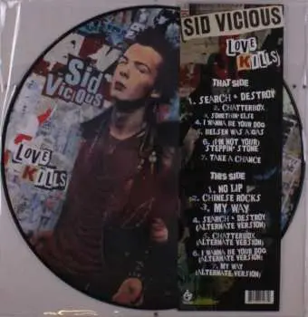 LP Sid Vicious: Love Kills LTD | PIC