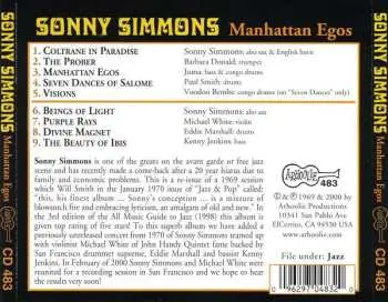 CD Sonny Simmons: Manhattan Egos