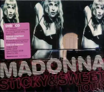 CD/DVD Madonna: Sticky & Sweet Tour DIGI