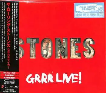 2CD/Blu-ray The Rolling Stones: Grrr Live! DIGI