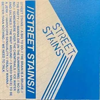 LP Street Stains: Street Stains - Blue 10-inch Vinyl