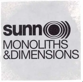 CD Sunn O))): Monoliths & Dimensions