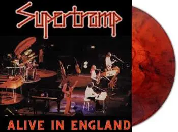 2LP Supertramp: Alive In England (red Marble Vinyl)