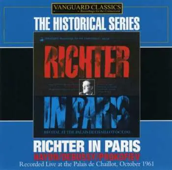 CD Sviatoslav Richter: Richter In Paris