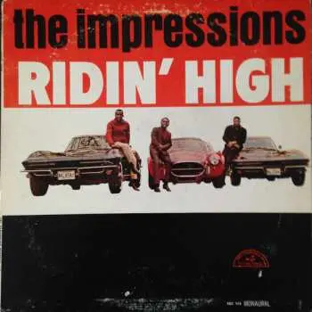 LP The Impressions: Ridin' High
