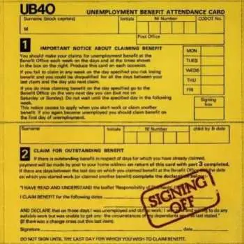 CD UB40: Signing Off