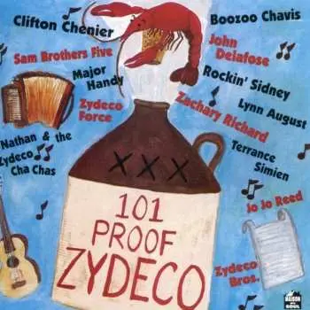 CD Various: 101 Proof Zydeco