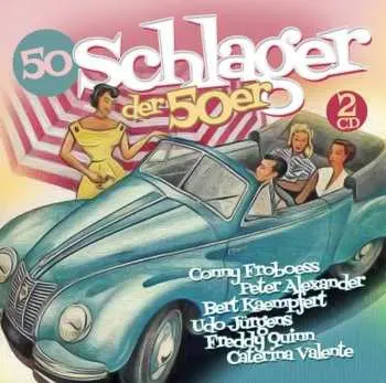 2CD Various: 50 Schlager Der 50er