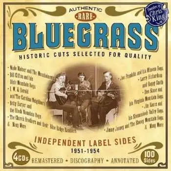 4CD/Box Set Various: Authentic Rare Bluegrass