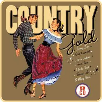 3CD Various: Country Gold (metalbox Edition)