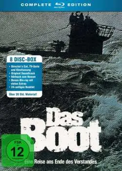 3CD/5Blu-ray Various: Das Boot (complete Edition) (blu-ray)