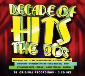 3CD Various: Decade Of Hits The 20's