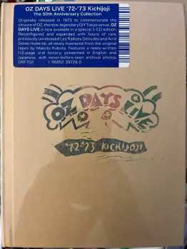 3CD Various: Oz Days Live '72​-​'73 Kichijoji: The 50th Anniversary Collection