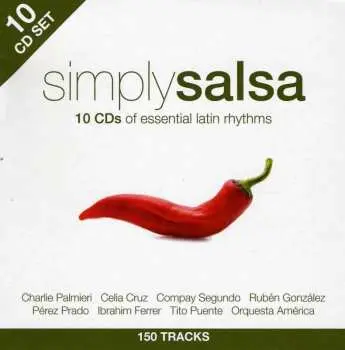 10CD/Box Set Various: Simply Salsa