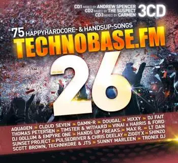 3CD Various: TechnoBase.FM Volume 26
