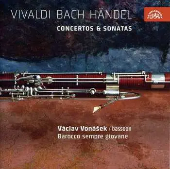 CD Václav Vonášek: Vivaldi, Bach, Händel