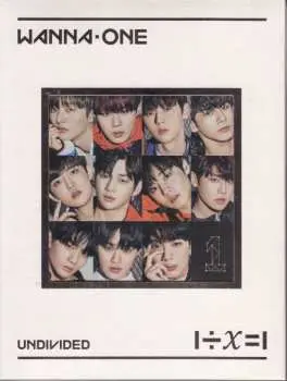 CD Wanna One: 1÷x=1 Undivided
