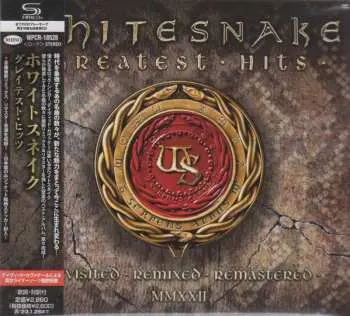 CD Whitesnake: Greatest Hits (Revisited - Remixed - Remastered - MMXXII)