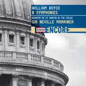 CD William Boyce: 8 Symphonies