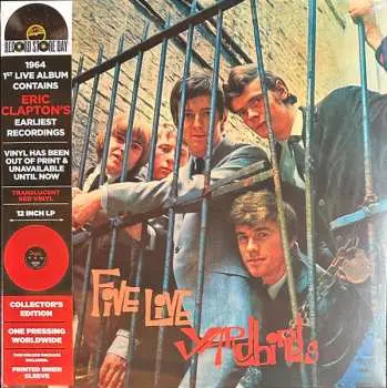 LP The Yardbirds: Five Live Yardbirds CLR