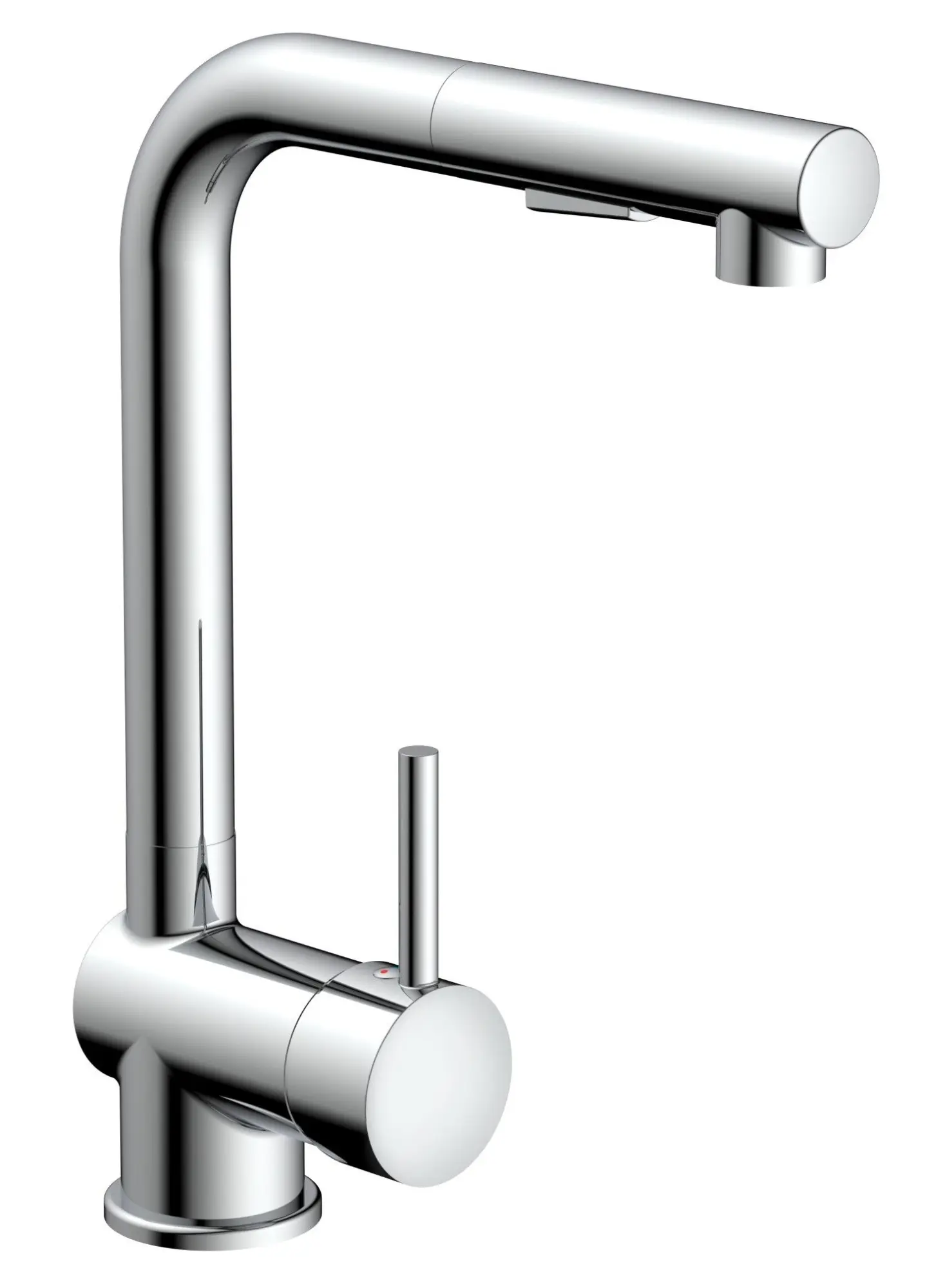 COOL dřezová baterie s výsuvným výtokem, chrom