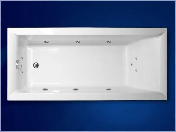 Hydromasážní vana VERONELA HYDRO pneu 160x70 cm