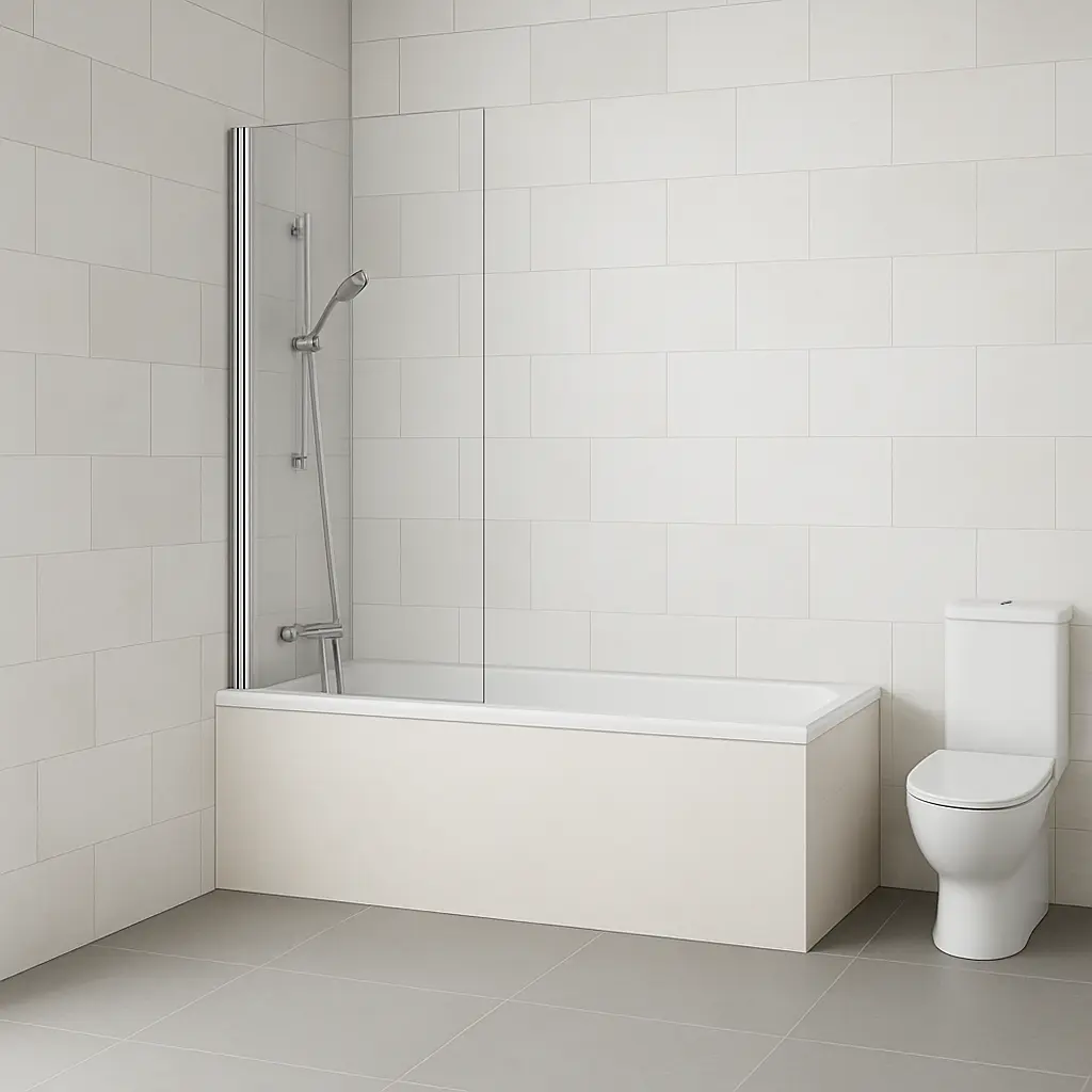H K Vanová zástěna PURE V1 75x140 jednodílná, čiré sklo PUREV175