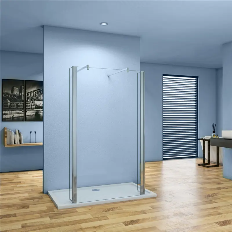 LUSTY F3 70 Sprchová zástěna WALK IN 70x 200 + 2x otočný díl 30 cm, 8 mm sklo