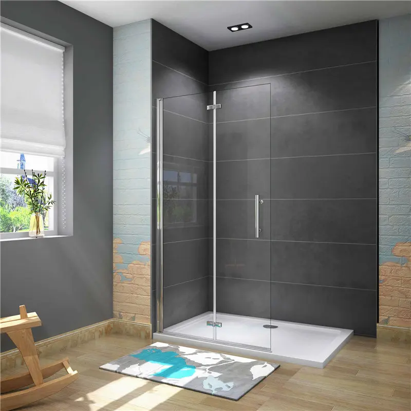 Zalamovací WALK-IN zástěna Melody WF1 72,5x195, čiré sklo