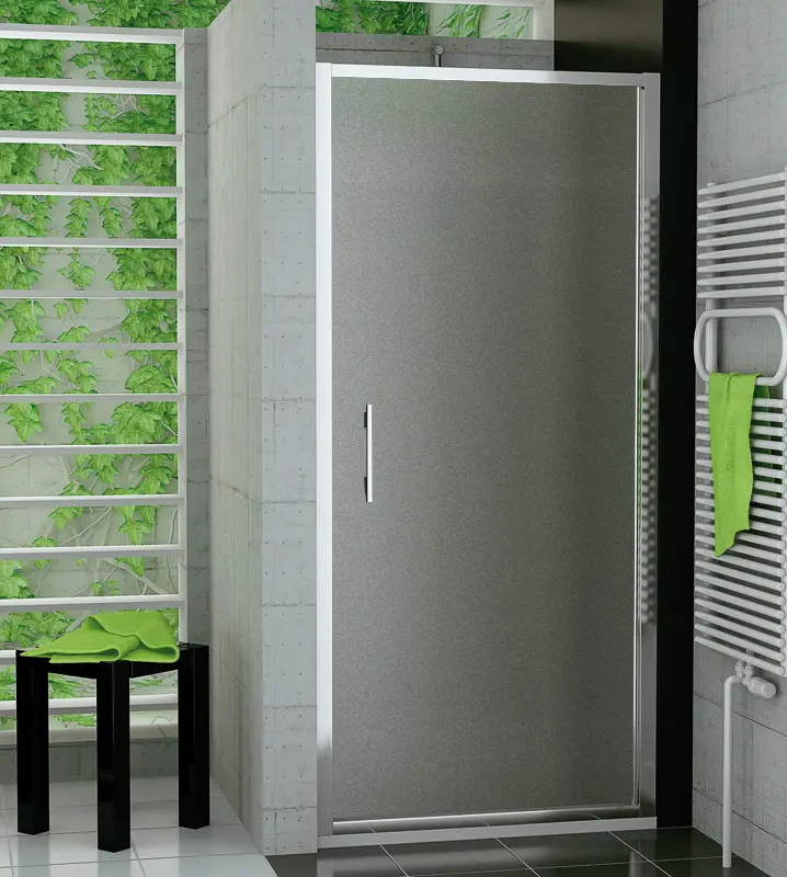 SanSwiss TOPP 0800 50 22 Jednokřídlé dveře 80 cm, aluchrom/durlux