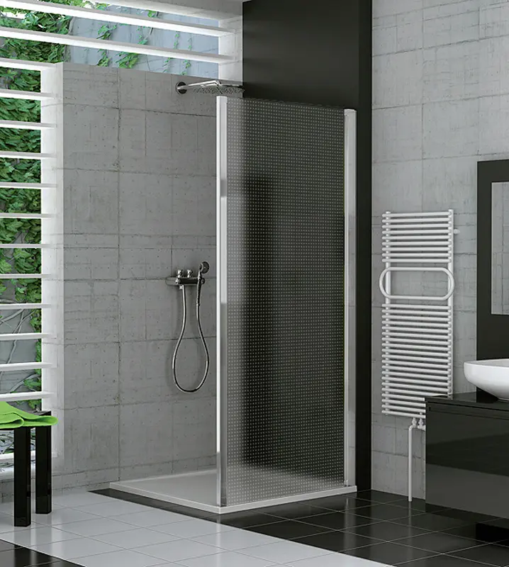 SanSwiss TOPF 0750 50 30 Boční stěna 75 cm, aluchrom/mastercarré