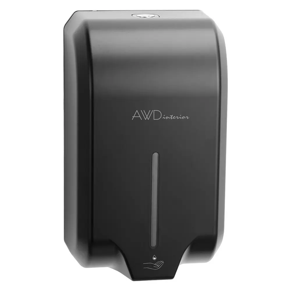 Automatický dávkovač mýdla, černý, 1200 ml, AWD INTERIOR 2123