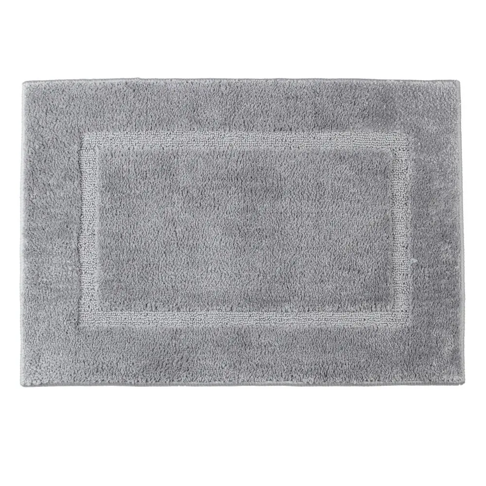 Koupelnová předložka šedá 65,5x45,5 cm, polyester, AWD INTERIOR 2148