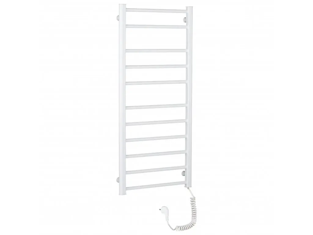 CERANO Elektrický sušák ručníků Domenico 187 W bílá lesklá 1160x550 mm LIV-W-ER-11-55