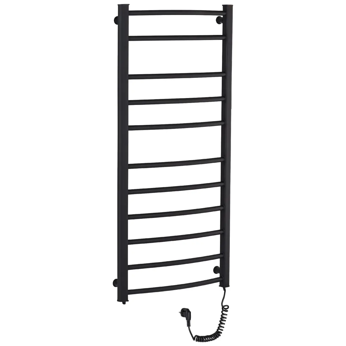 CERANO Elektrický sušák ručníků Luca 187 W černá matná 1160x550 mm LIV-EG-11-55