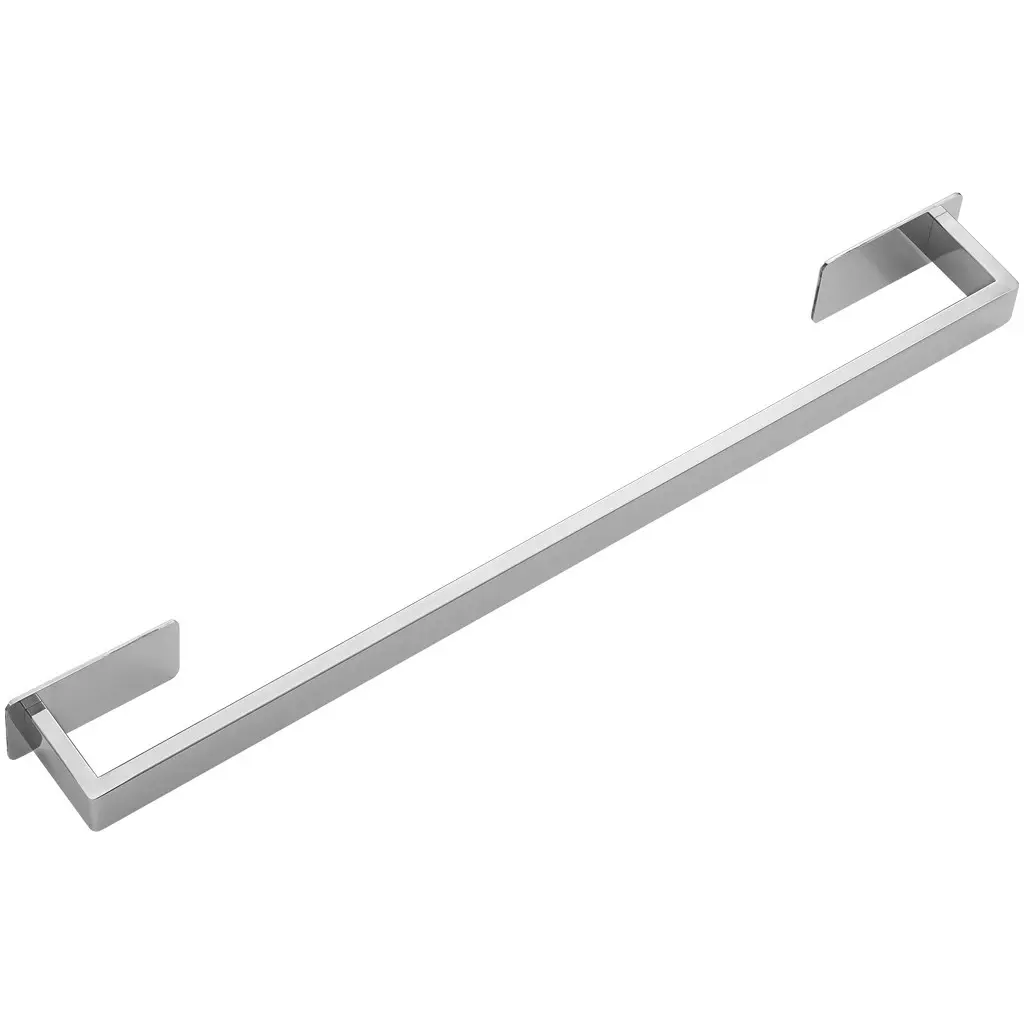 Samolepící držák na ručníky Lago - chrom - 58,5 cm