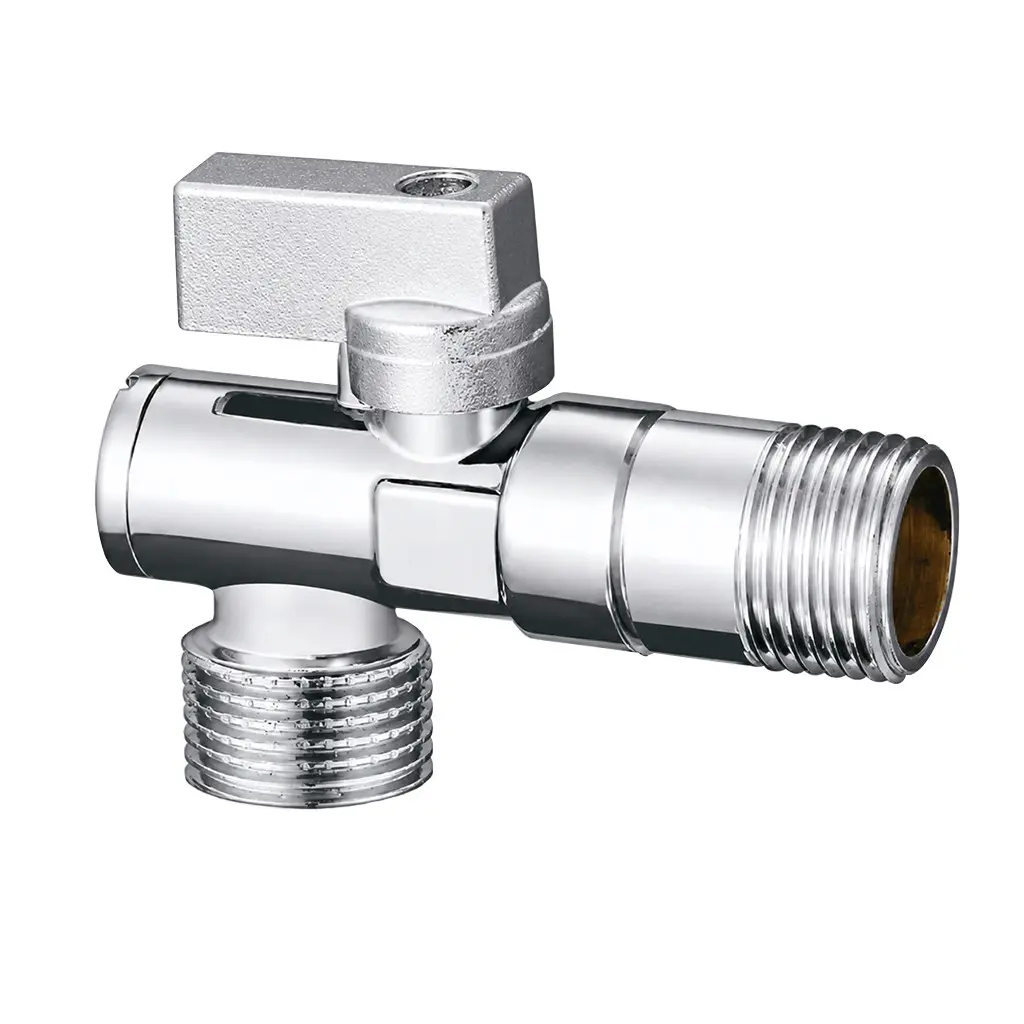 Rohový ventil s filtrem - 1/2''x 3/8'' - chrom