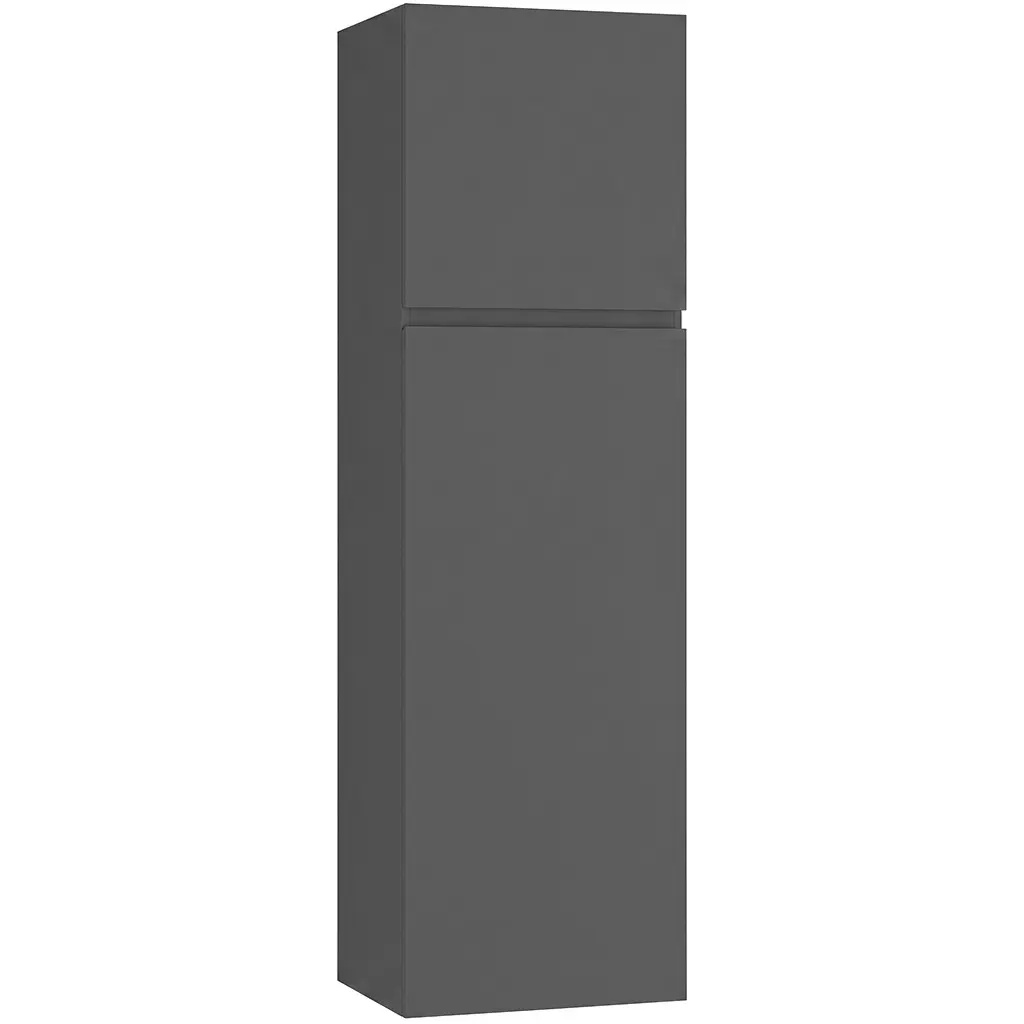 CERANO Koupelnová skříňka vysoká Carole antracitová 45x150x34  CER-009857