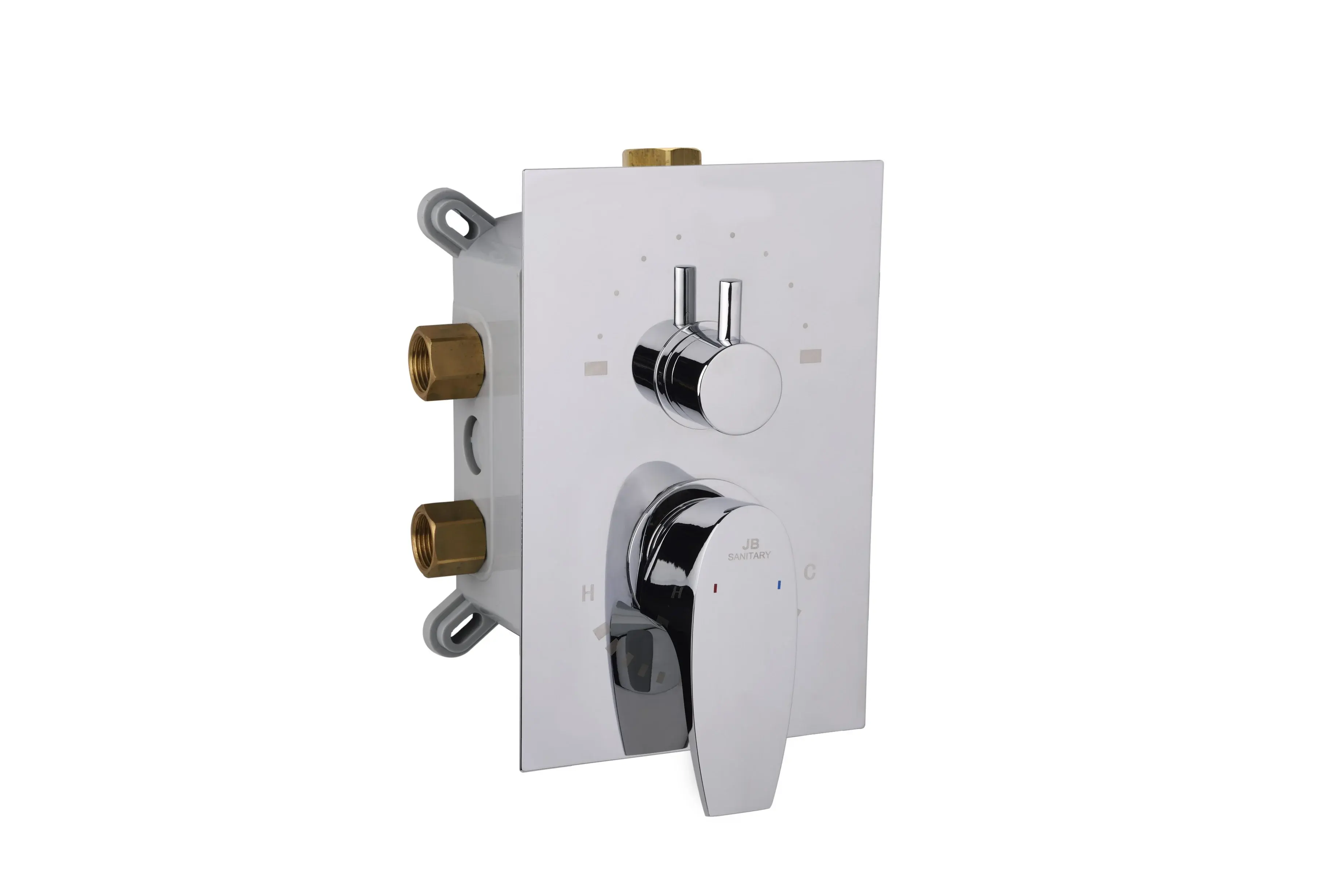 JB Sanitary B10 72 00 — Podomítkový box WAT, třícestný