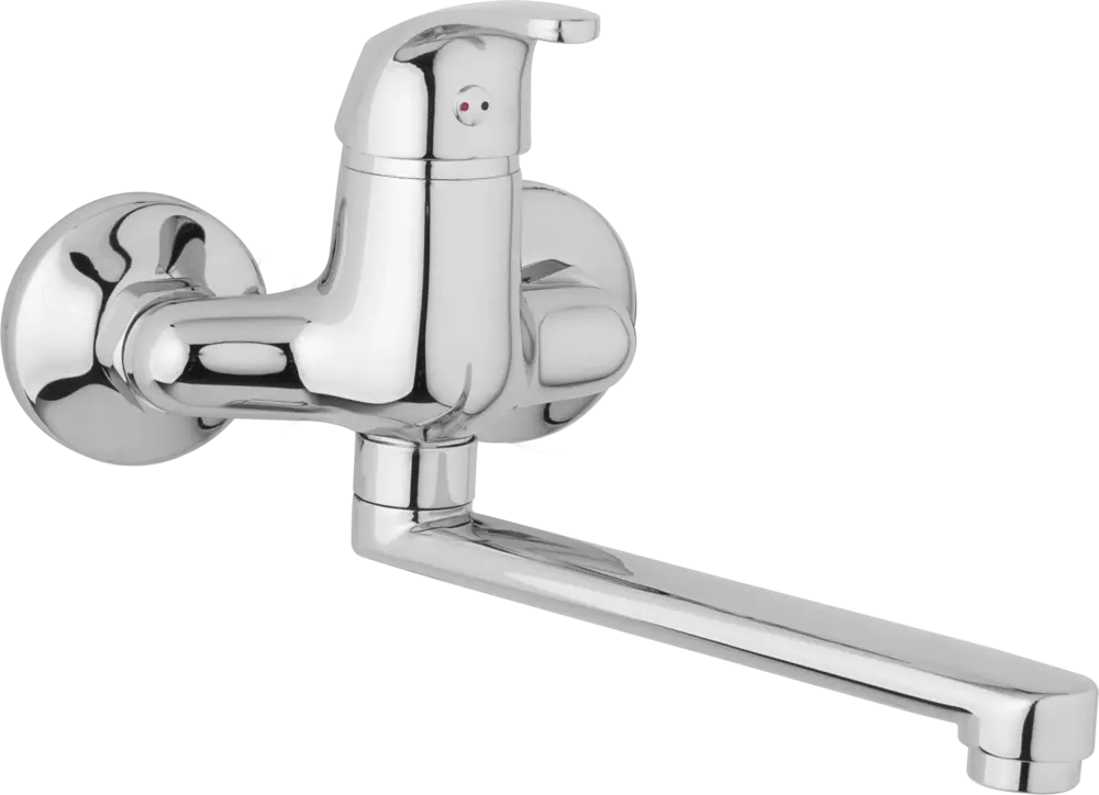 JB Sanitary Nástěnná dřezová a umyvadlová baterie SLIM, rozteč 100 mm, ramínko 200 mm A10 30 00