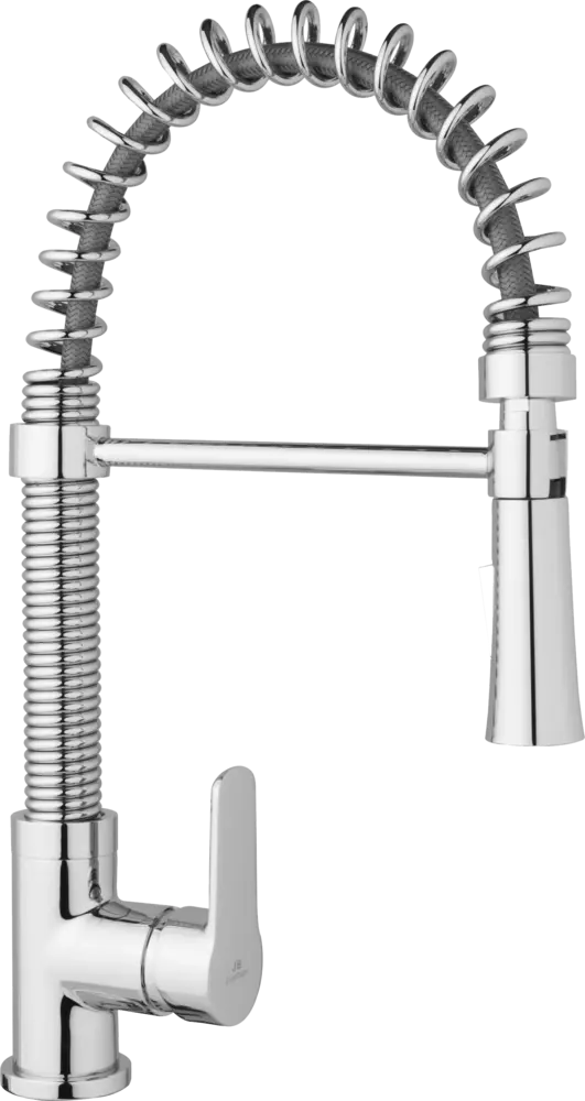 JB Sanitary Baterie do kuchyně, stojánková dřezová baterie s vytahovací sprškou MIRAM M10 25 00