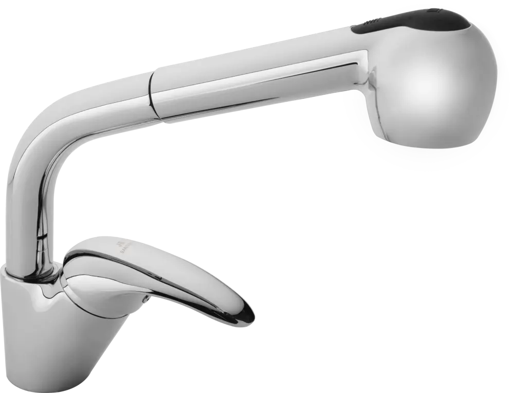 JB Sanitary Baterie do kuchyně s vytahovací sprchou, stojánková, teleskopická H10 26 00
