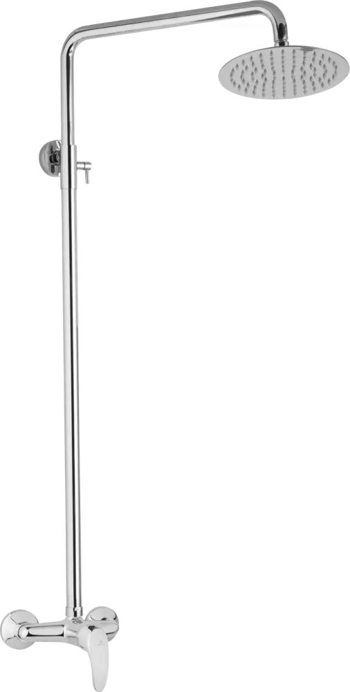 JB Sanitary SA 61 000 00 6 — Sprchová sestava s baterií SLIM s horním vývodem, průměr 25cm
