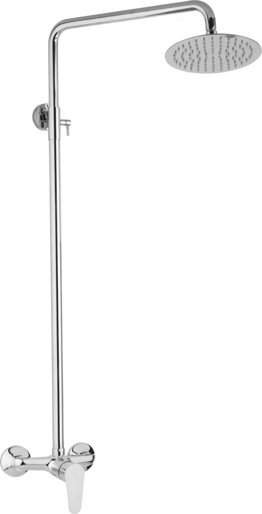 JB Sanitary SD 61 000 00 6 — Sprchová sestava s baterií TIRA s horním vývodem, průměr 25cm