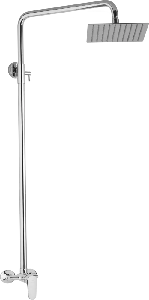 JB Sanitary Sprchová sestava s baterií FINERY s horním vývodem, 25x25cm SF 56 000 00 5